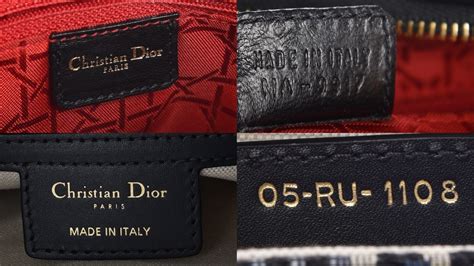 dior handbag serial number